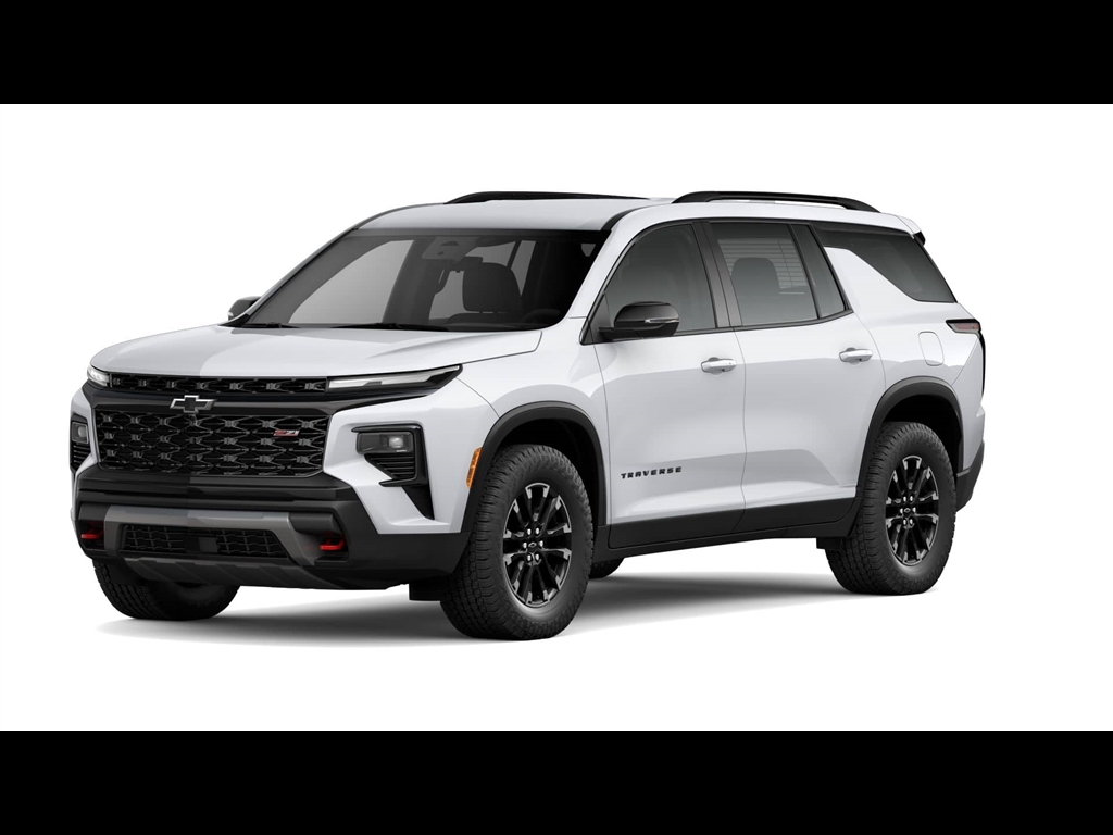 Polar White Tricoat 2026 Chevrolet Traverse SUV / Crossover Four-Wheel Drive Automatic