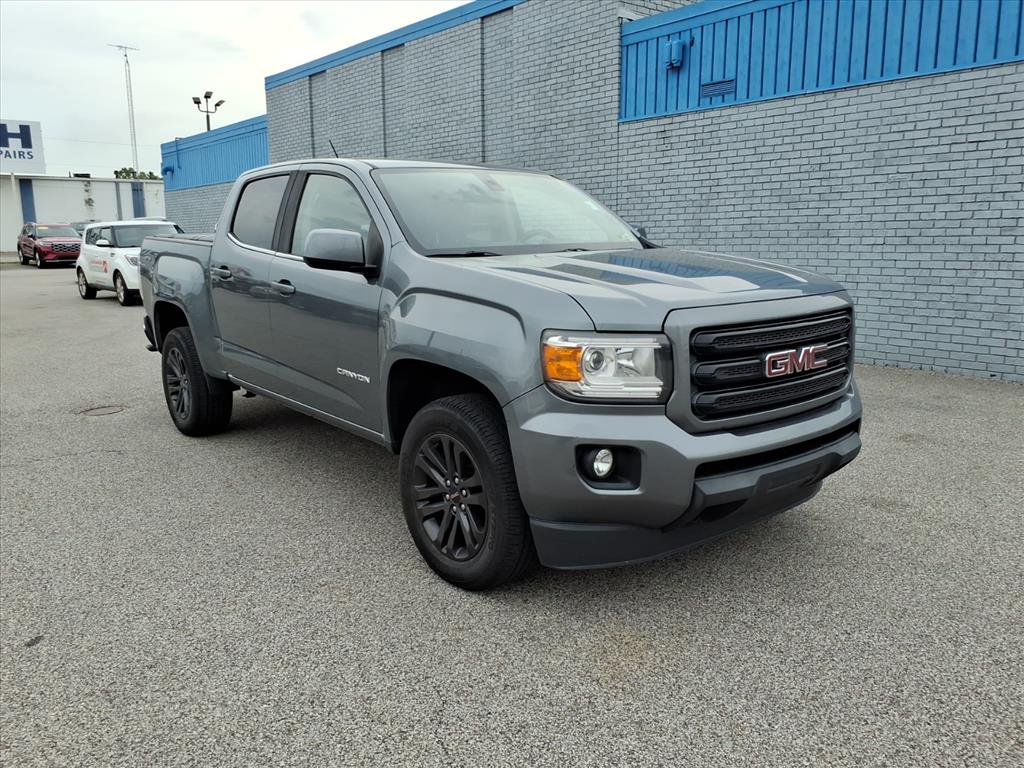 Gray 2019 GMC Canyon Pickup Truck Four-Wheel Drive Automatic