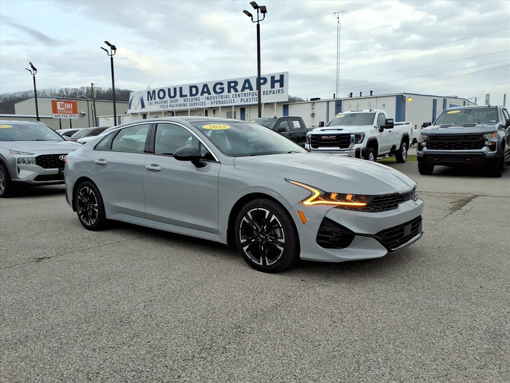 Silver 2023 Kia K5 GT-Line FWD Sedan Front-Wheel Drive Automatic