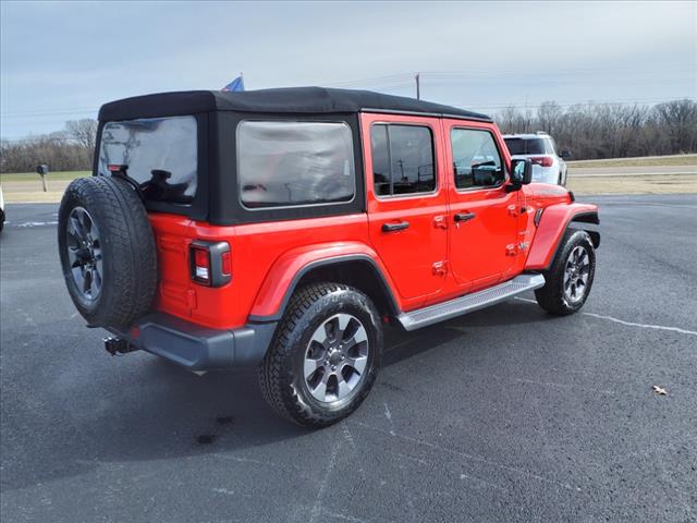 Preowned 2018 Jeep Wrangler Unlimited Sahara for sale by Express Chevrolet in Covington, TN