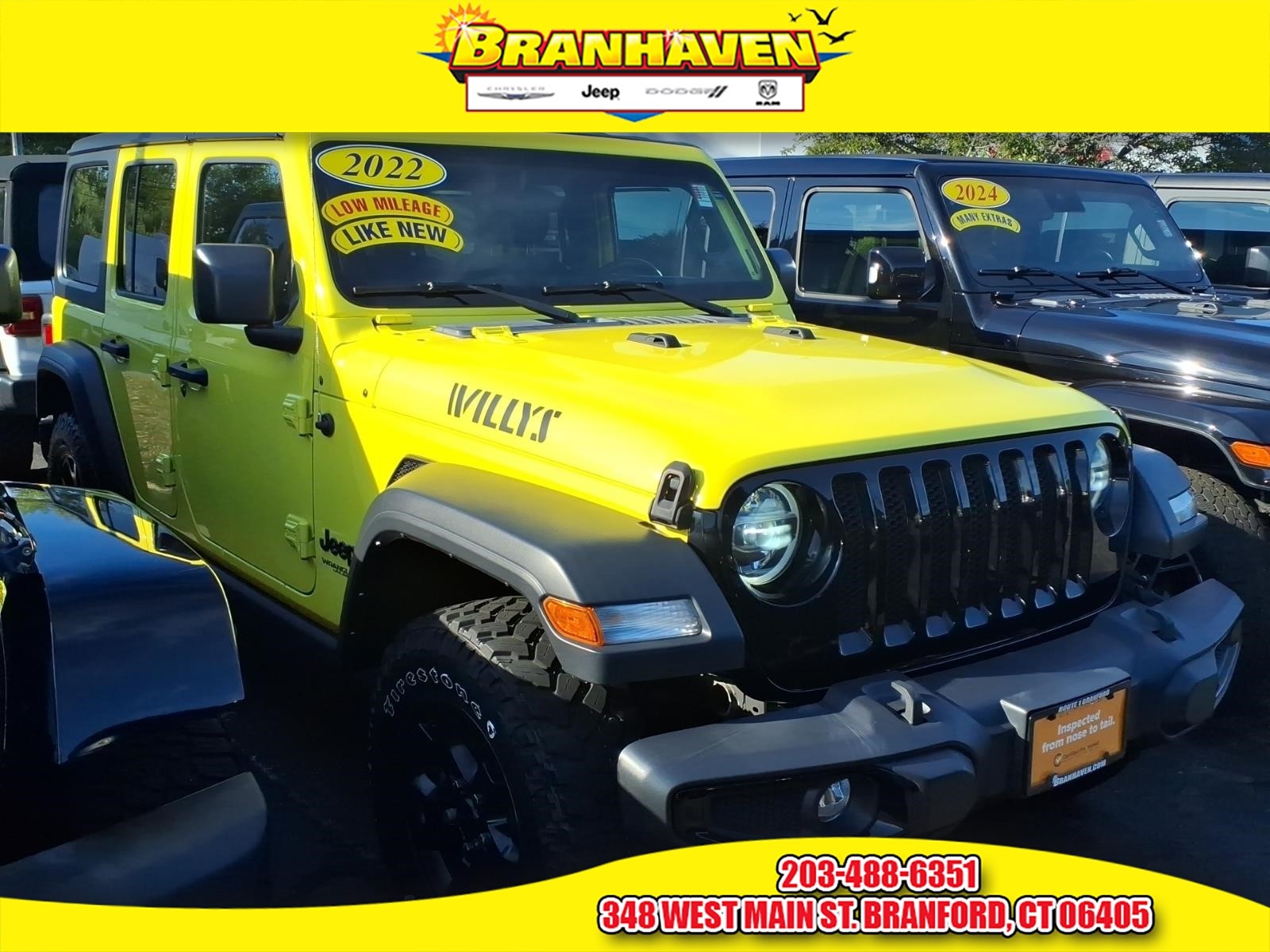 2022 Jeep Wrangler Unlimited Willys