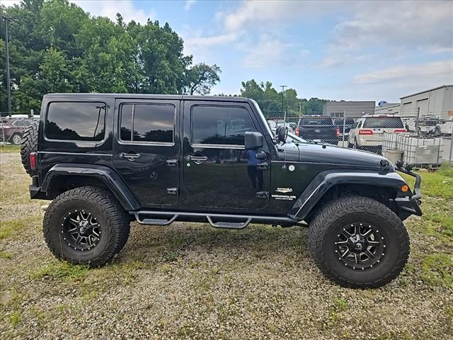 2012 Jeep Wrangler Unlimited 4D CONVERTIBLE SAHARA