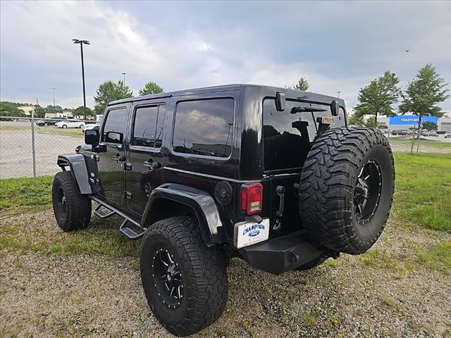 2012 Jeep Wrangler Unlimited 4D CONVERTIBLE SAHARA