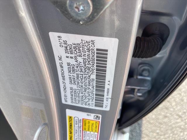 2018 Honda Accord EX-L