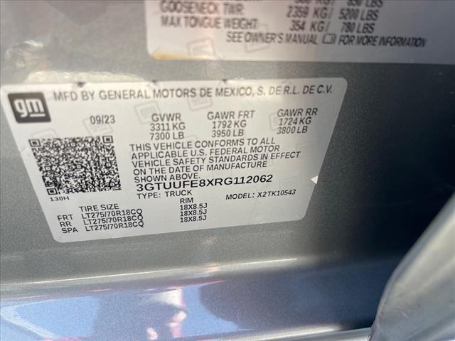 2024 GMC Sierra 1500 AT4X