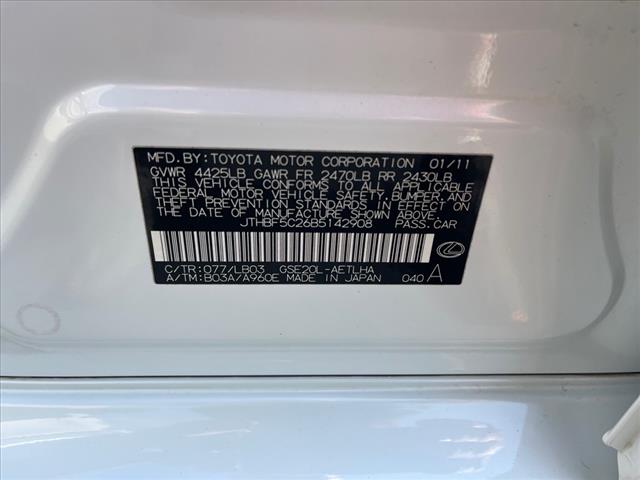 2011 Lexus IS 250 