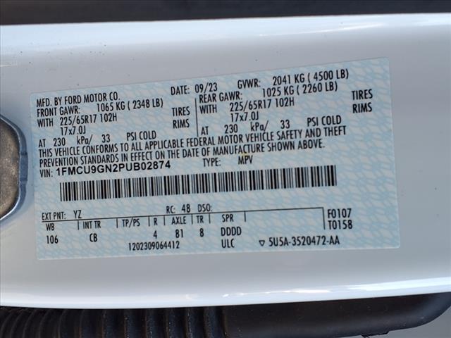 2023 Ford Escape Active