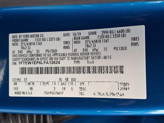2020 Ford F-150 XLT