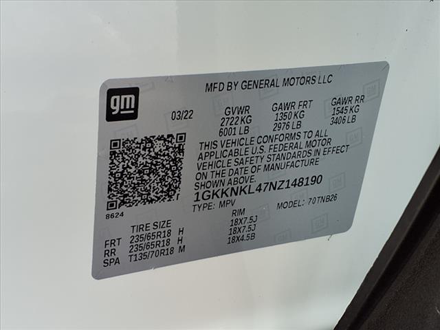 2022 GMC Acadia SLE