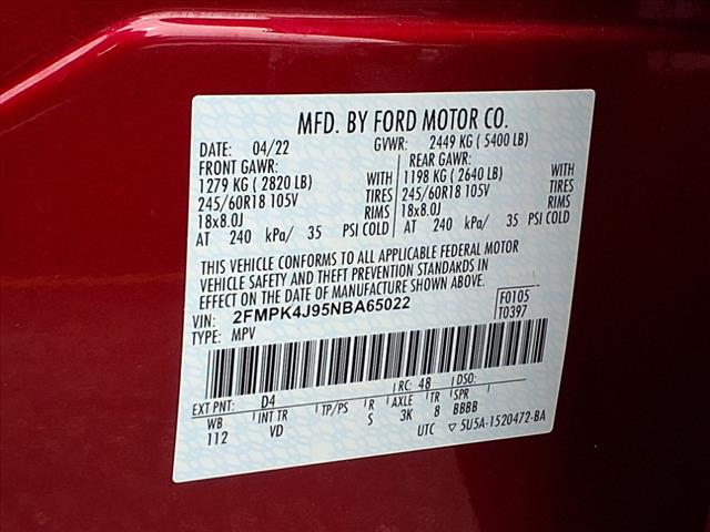 2022 Ford Edge SEL