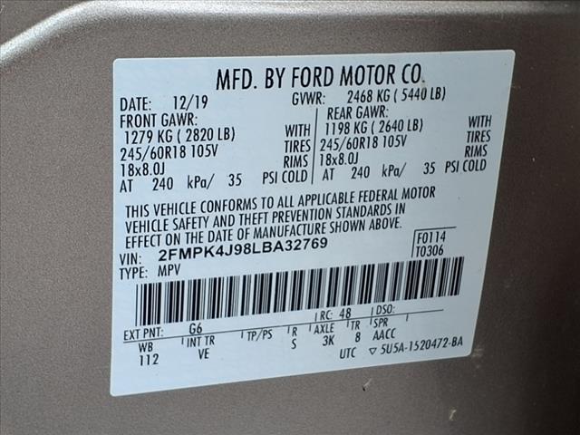 2020 Ford Edge SEL