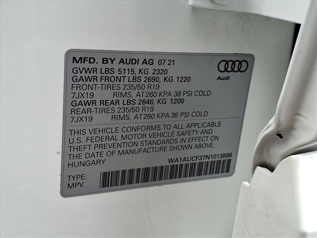 2022 Audi Q3 quattro Premium 40 TFSI