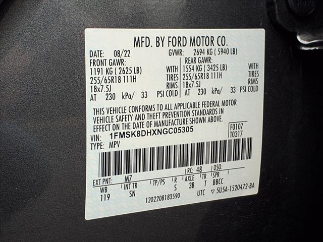 2022 Ford Explorer XLT