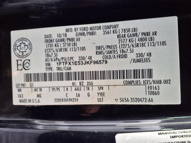 2018 Ford F-150 XLT