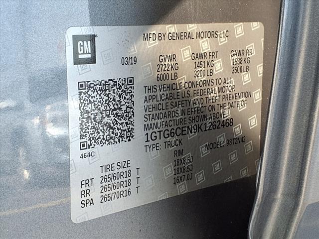 2019 GMC Canyon SLE