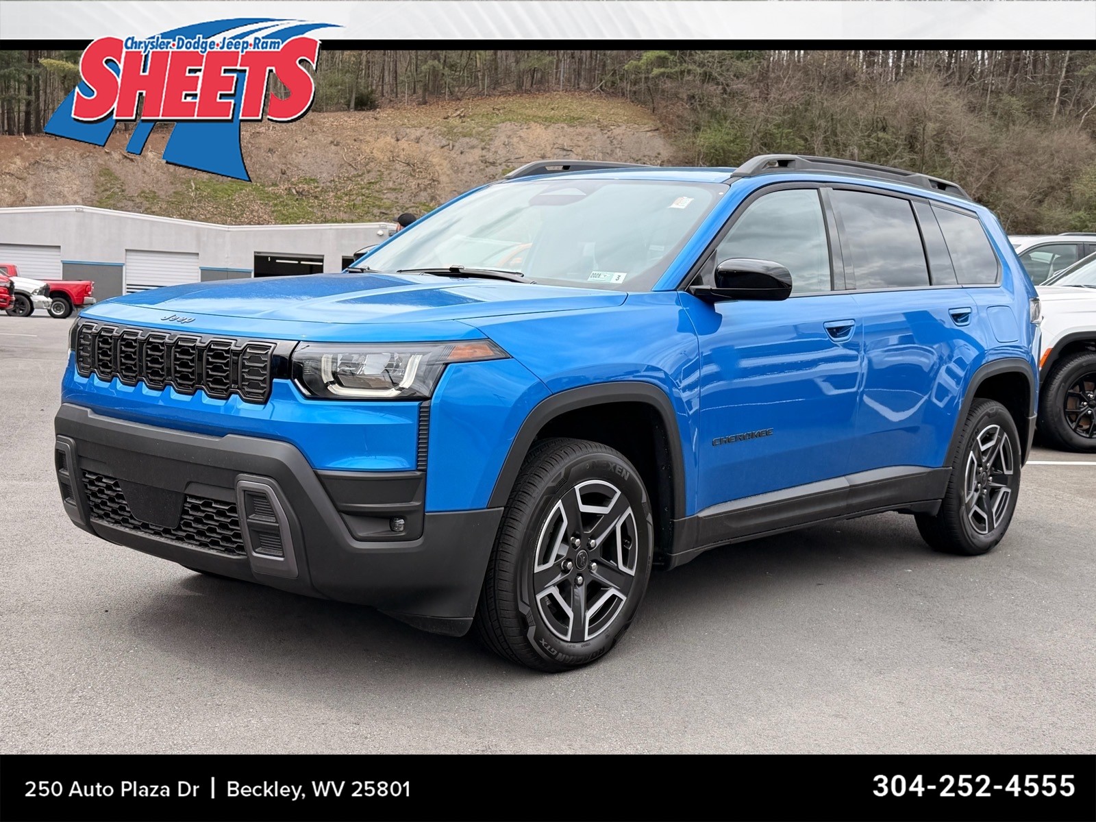 Hydro Blue Pearl Coat 2026 Jeep Cherokee Laredo 4WD SUV / Crossover Four-Wheel Drive Automatic