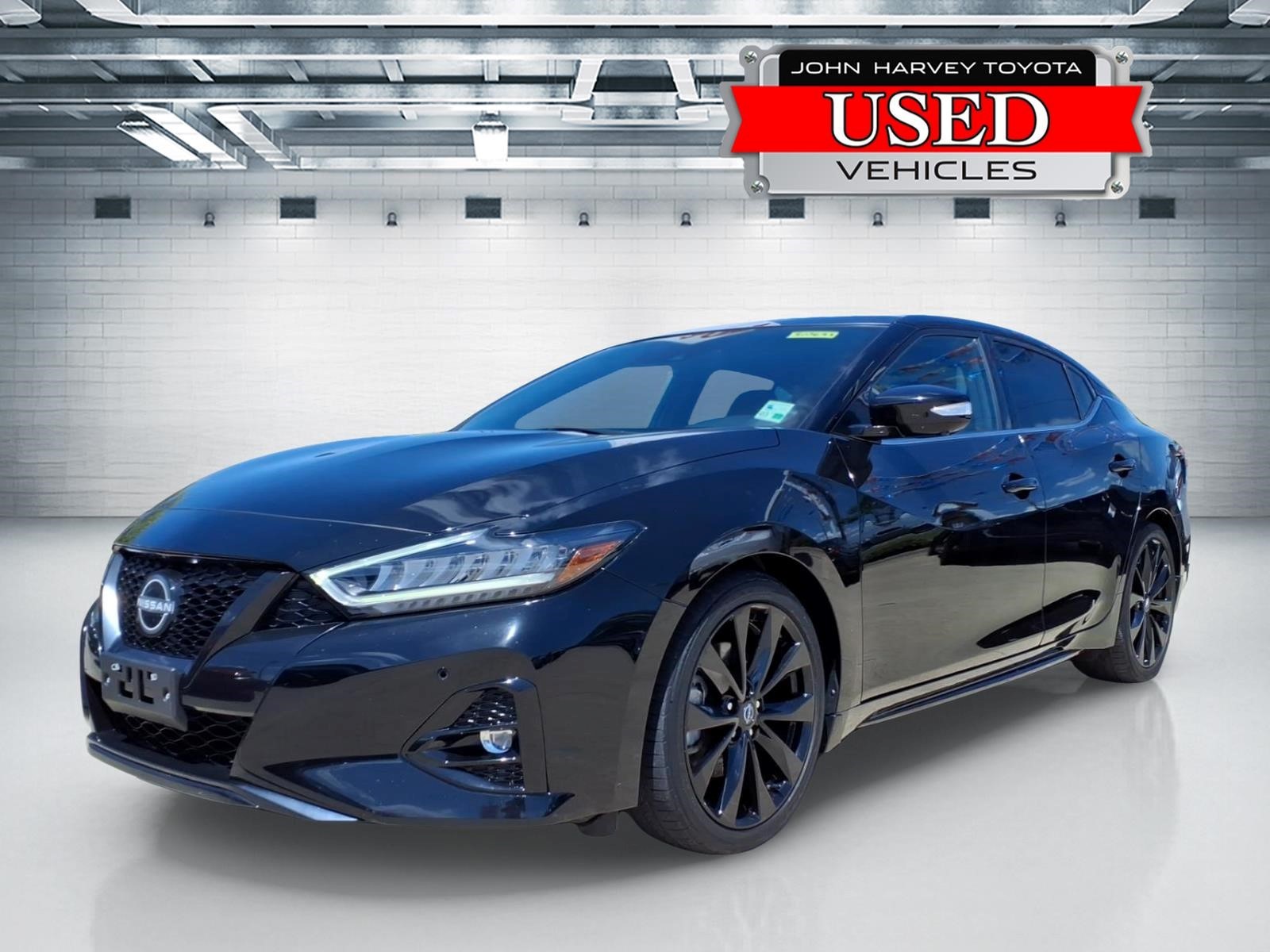 Super Black Kh3 2023 Nissan Maxima SR FWD Sedan Front-Wheel Drive 7-Speed CVT