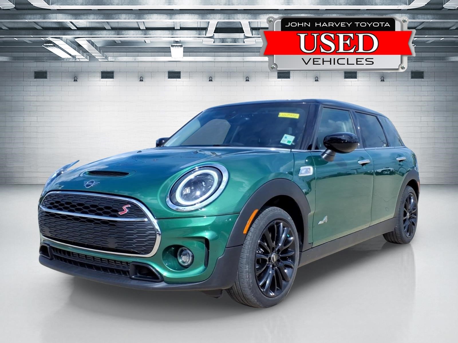 British Racing Green Iv Metallic 2023 MINI Cooper Clubman Classic Cooper S ALL4 AWD Wagon All-Wheel Drive 8-Speed Automatic