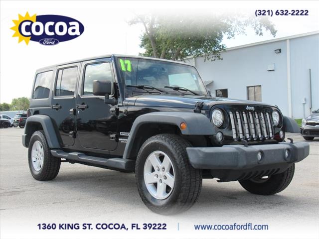 2017 Jeep Wrangler Unlimited Sport
