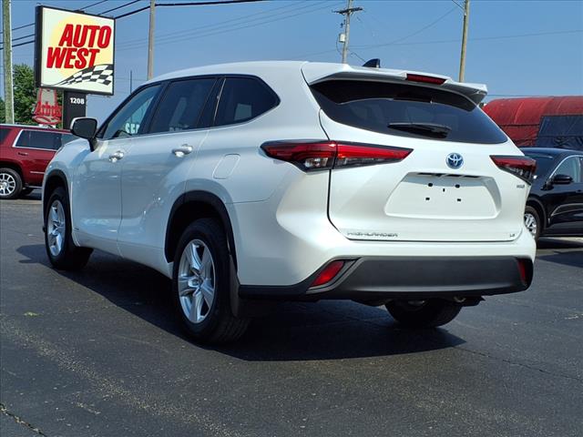 2022 Toyota Highlander Hybrid Hybrid LE AWD (Natl)