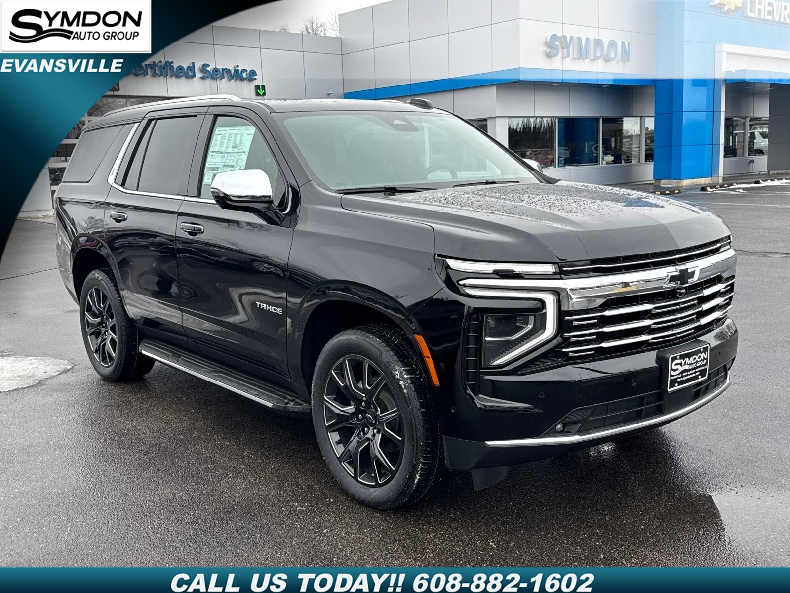 Black 2026 Chevrolet Tahoe Premier 4WD SUV / Crossover Four-Wheel Drive Automatic