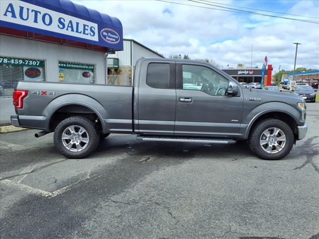 2015 Ford F-150 4X4 LARIAT SUPER CAB