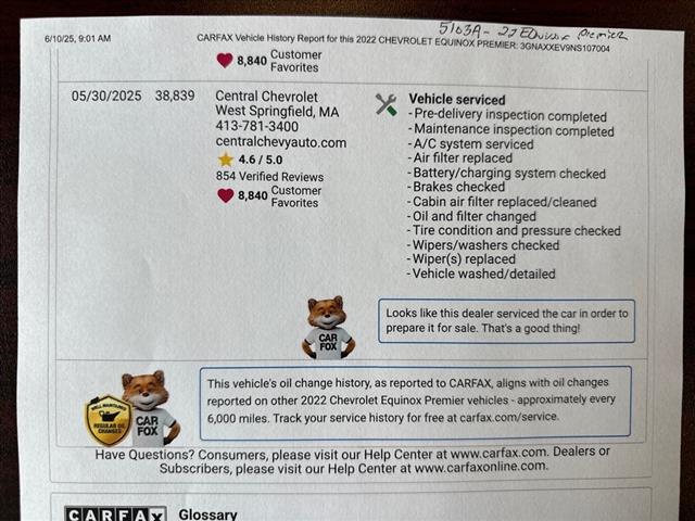 2022 Chevrolet Equinox Premier
