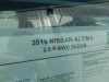 2019 Nissan Altima S
