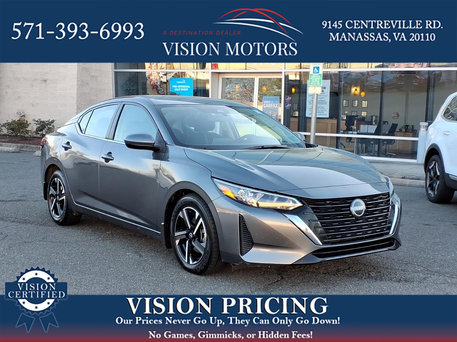 2025 Nissan Sentra SV FWD