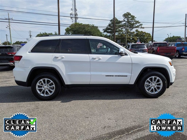 Used 2021 Jeep Grand Cherokee Laredo E with VIN 1C4RJEAG9MC719250 for sale in Wilmington, NC