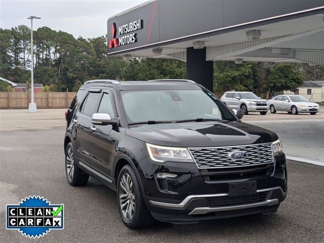 Used 2018 Ford Explorer Platinum with VIN 1FM5K8HT4JGB33832 for sale in Wilmington, NC