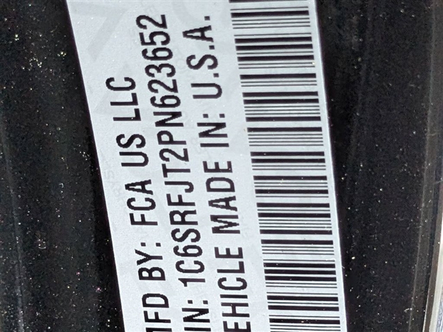 2023 RAM 1500 Laramie:01121U