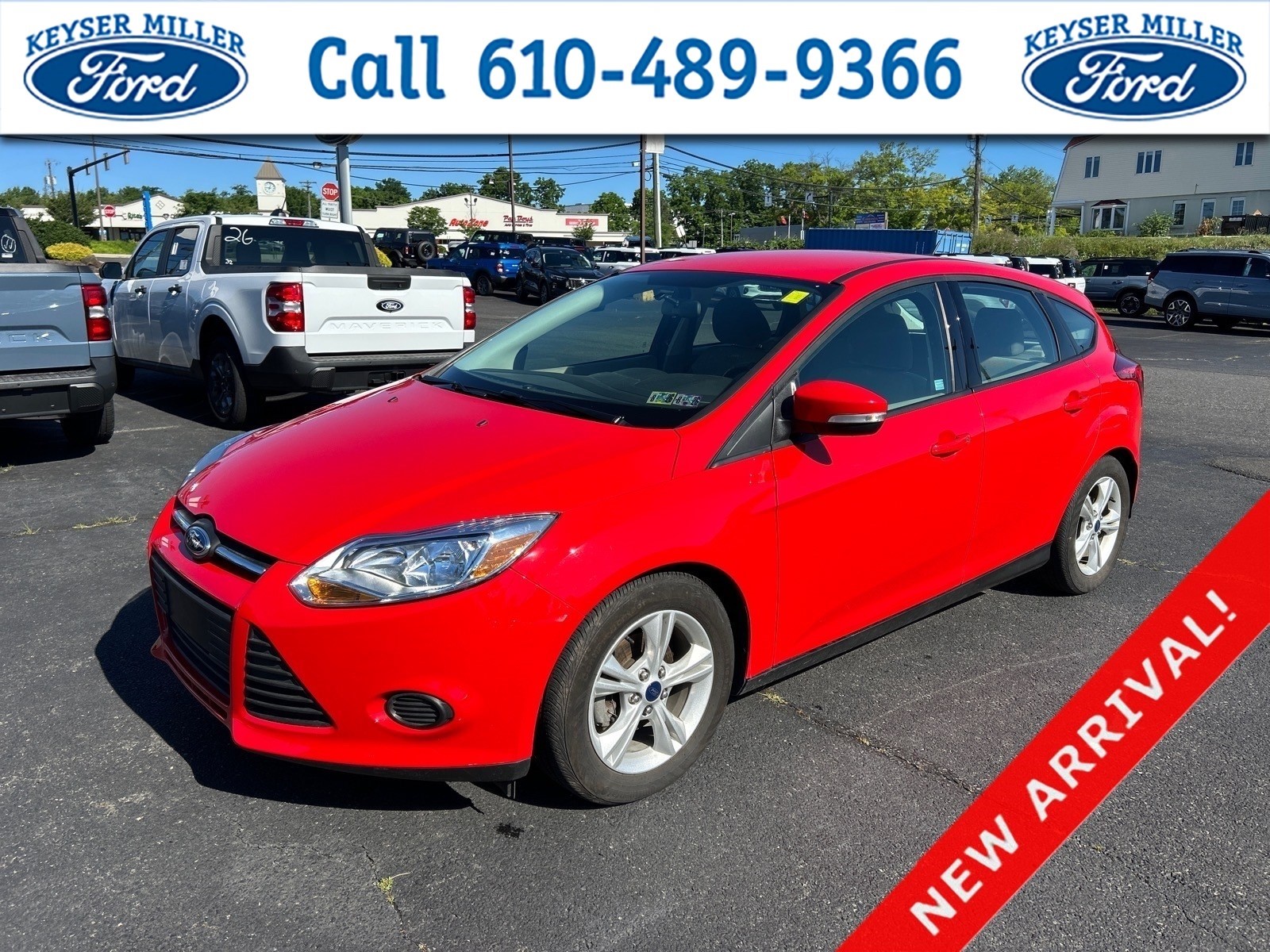 Race Red Pq 2014 Ford Focus Hatchback Front-Wheel Drive 5-Speed Manual