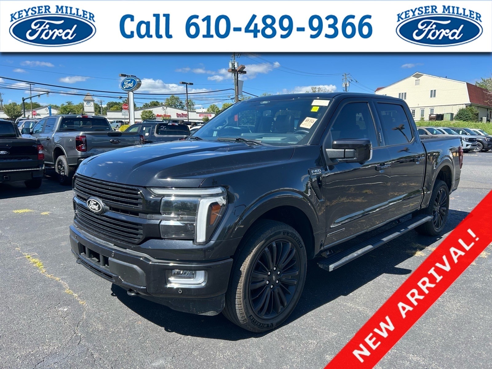 Agate Black Metallic 2024 Ford F-150 Pickup Truck Four-Wheel Drive Automatic