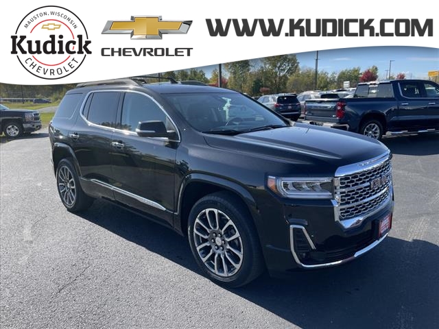 Preowned 2020 GMC Acadia Denali for sale by Kudick Chevrolet Buick in Mauston, WI