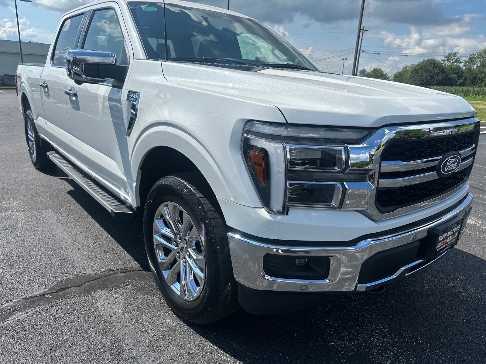 Star White Metallic Tri-Coat 2026 Ford F-150 Pickup Truck Four-Wheel Drive Automatic