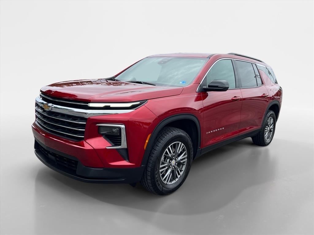 Red 2026 Chevrolet Traverse SUV / Crossover Four-Wheel Drive 8-Speed Automatic