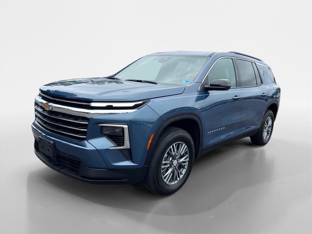 Blue 2026 Chevrolet Traverse SUV / Crossover Four-Wheel Drive 8-Speed Automatic