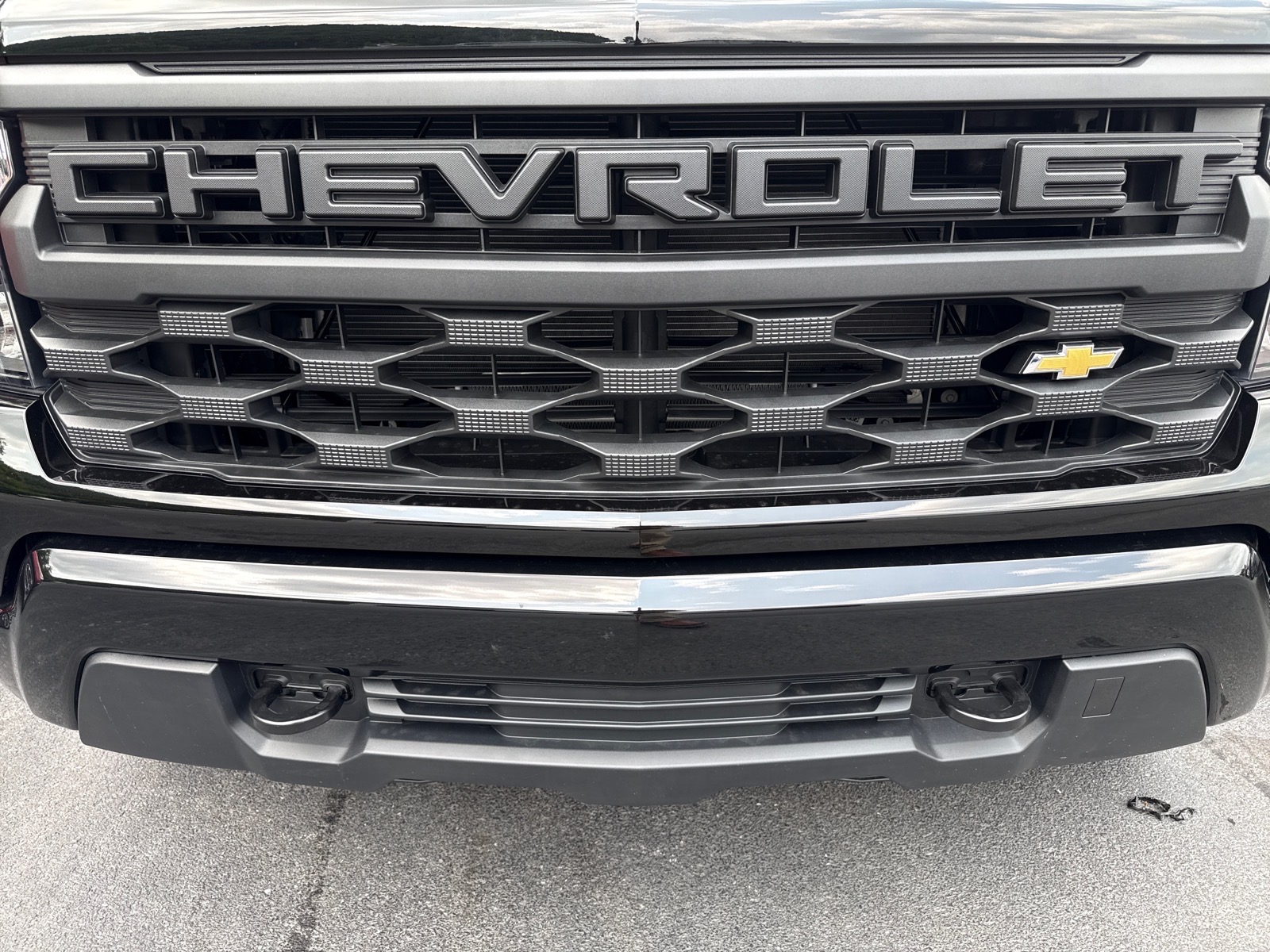 2026 Chevrolet Silverado 1500 Custom Black Gba at Memorial Highway Chevrolet