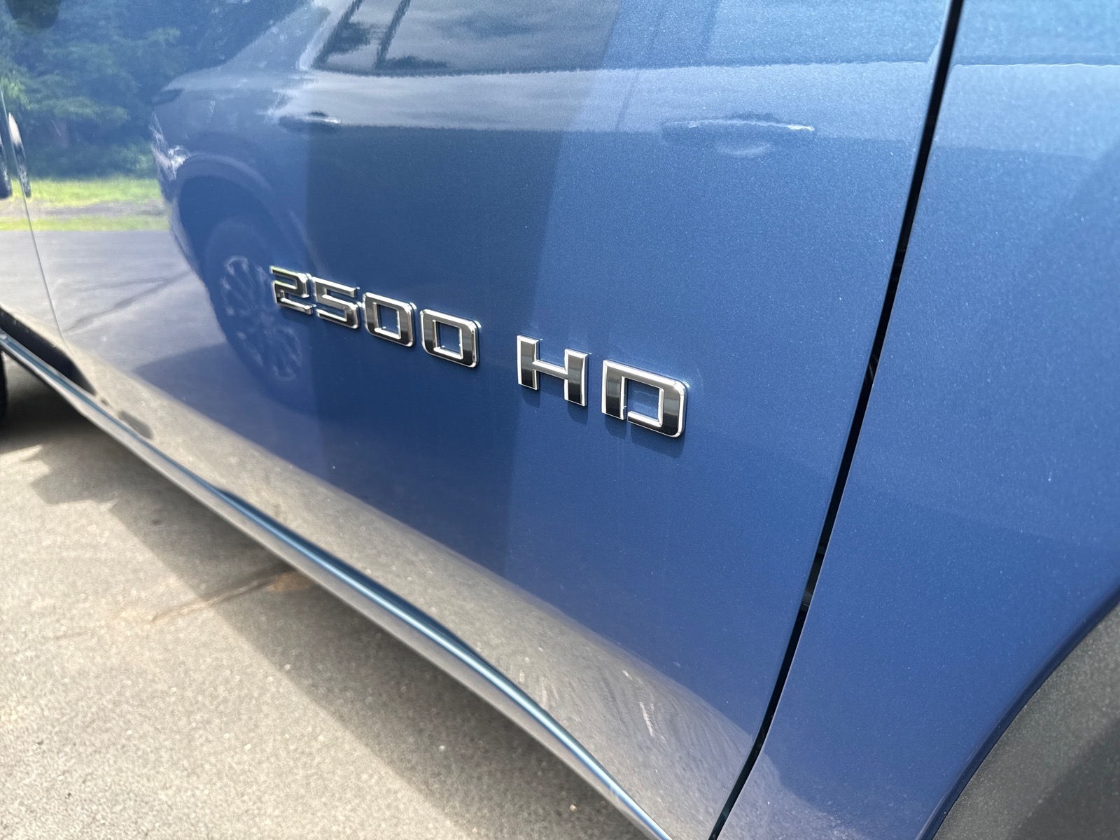 2026 Chevrolet Silverado 2500HD Custom Lakeshore Blue Metallic Gxp at Memorial Highway Chevrolet