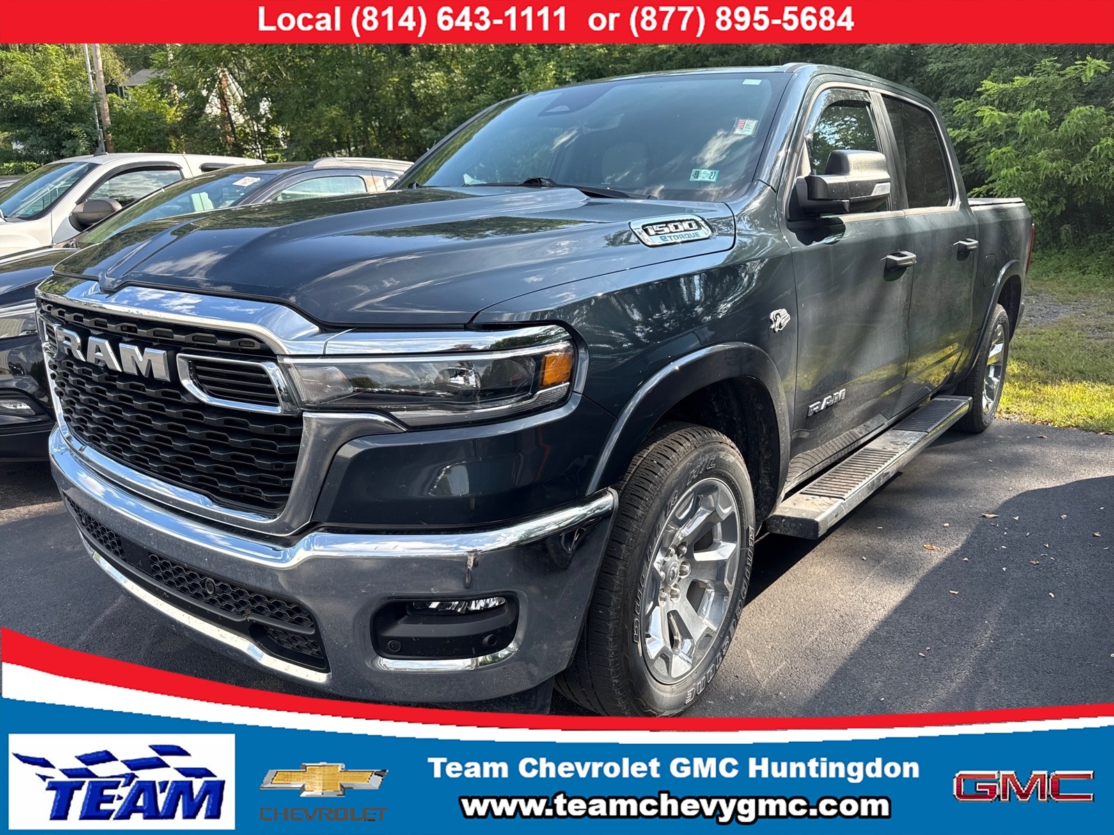 2026 RAM 1500 Big Horn Granite Crystal Metallic Clear Coat (pau) at Delaney Chevrolet Nissan Volvo of Greensburg