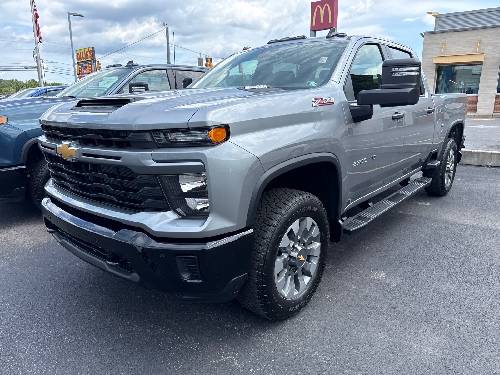 2026 Chevrolet Silverado 2500HD Custom Sterling Gray Metallic Gxd at Team Chevrolet Buick GMC