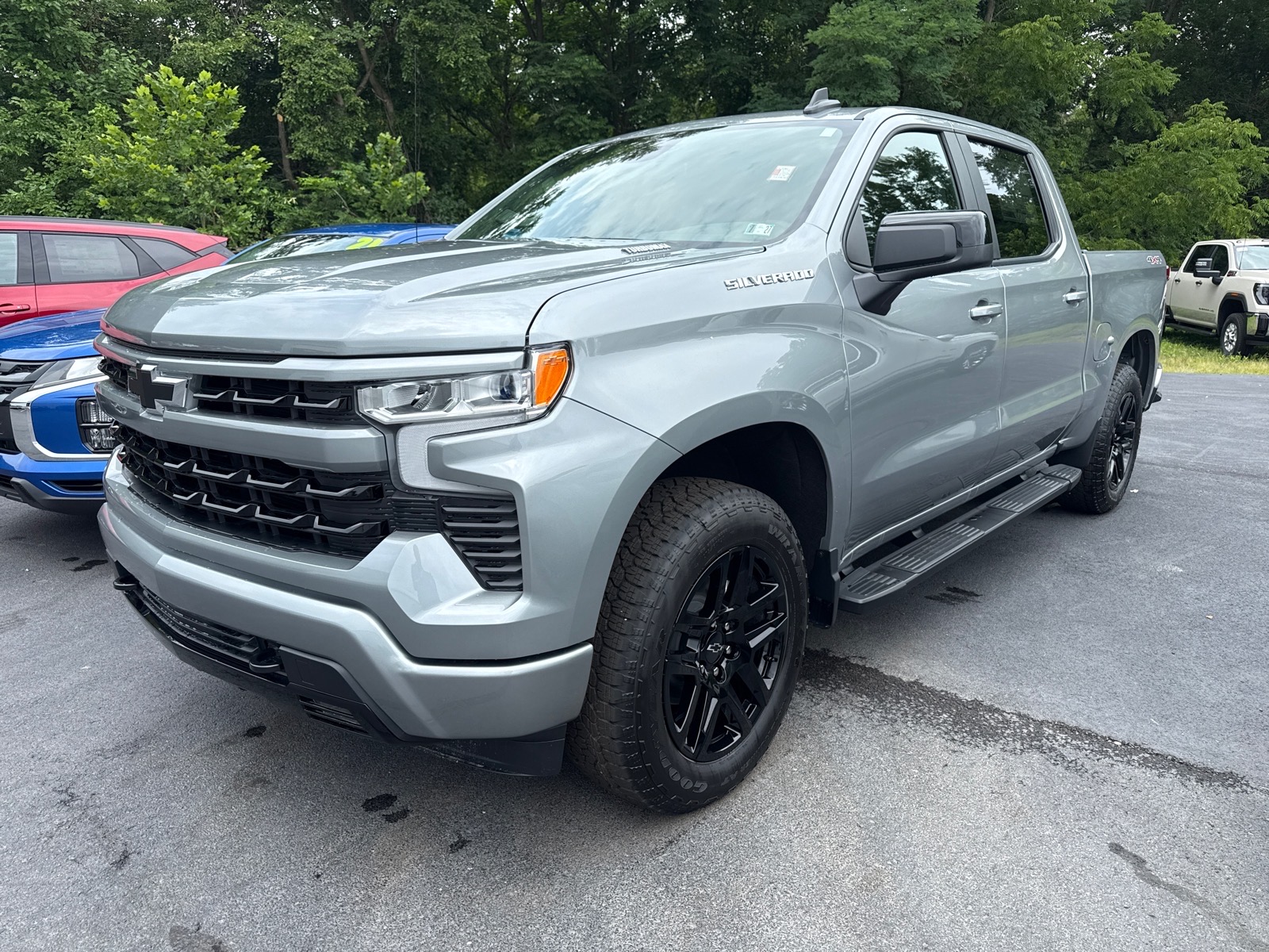 2026 Chevrolet Silverado 1500 RST Sterling Gray Metallic Gxd at Memorial Highway Chevrolet
