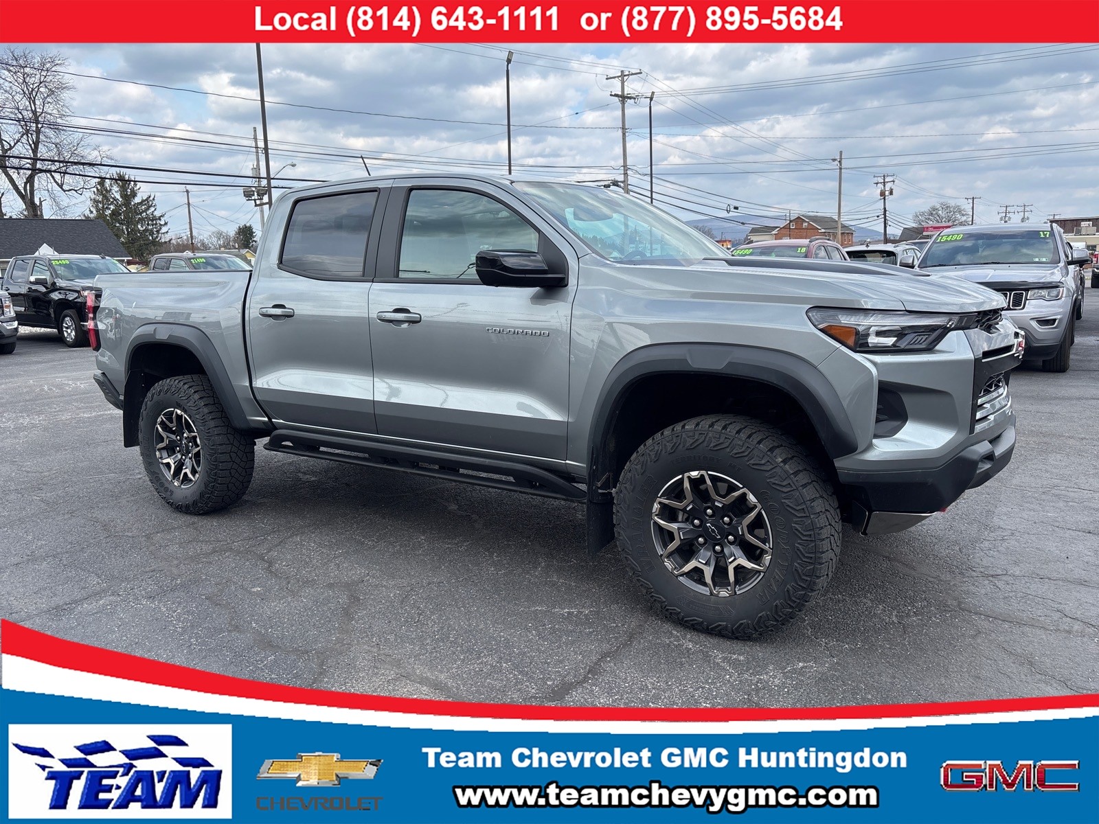 2024 Chevrolet Colorado ZR2 Sterling Gray Metallic at Memorial Highway Chevrolet