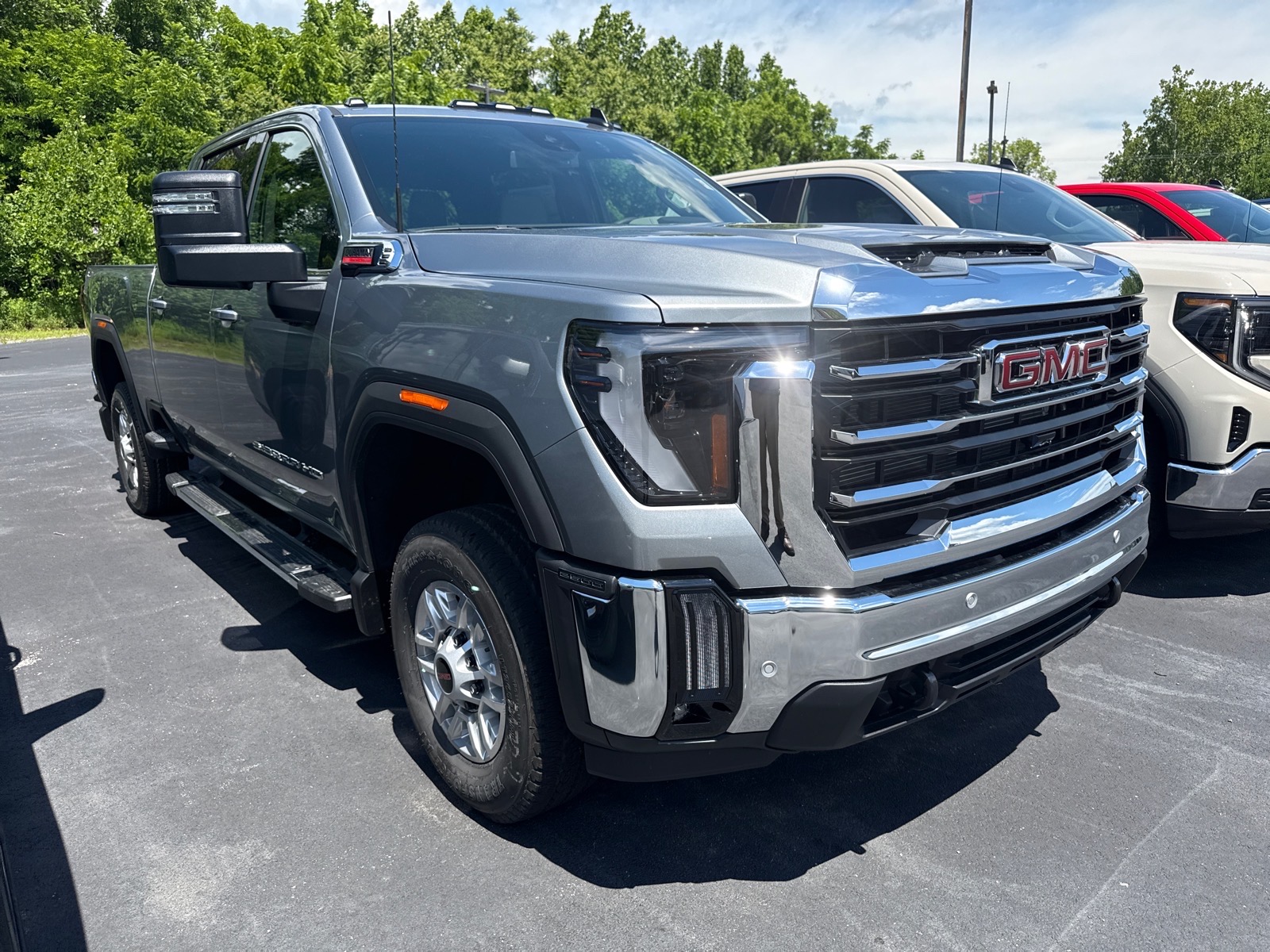 2026 GMC Sierra 2500HD SLE Sterling Metallic Gxd at Team Chevrolet Buick GMC
