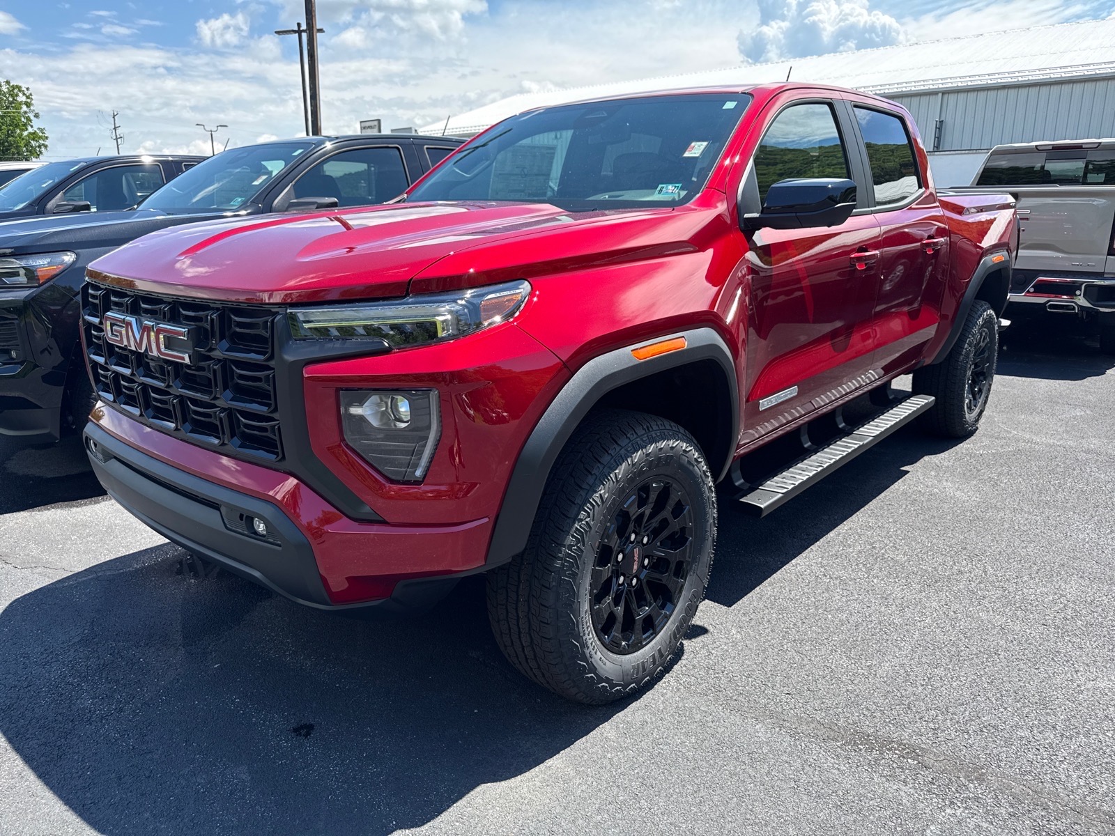 2026 GMC Canyon Elevation Volcanic Red Tintcoat Gnt at Team Chevrolet Buick GMC