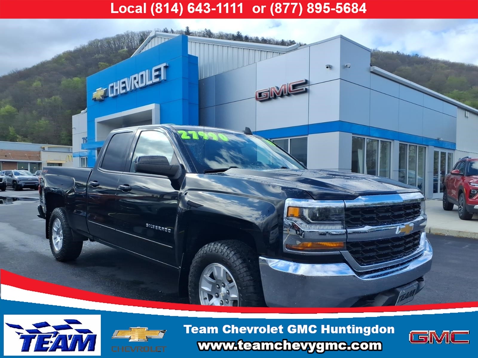 2019 Chevrolet Silverado 1500 LD LT Z71 Black at Team Chevrolet Buick GMC