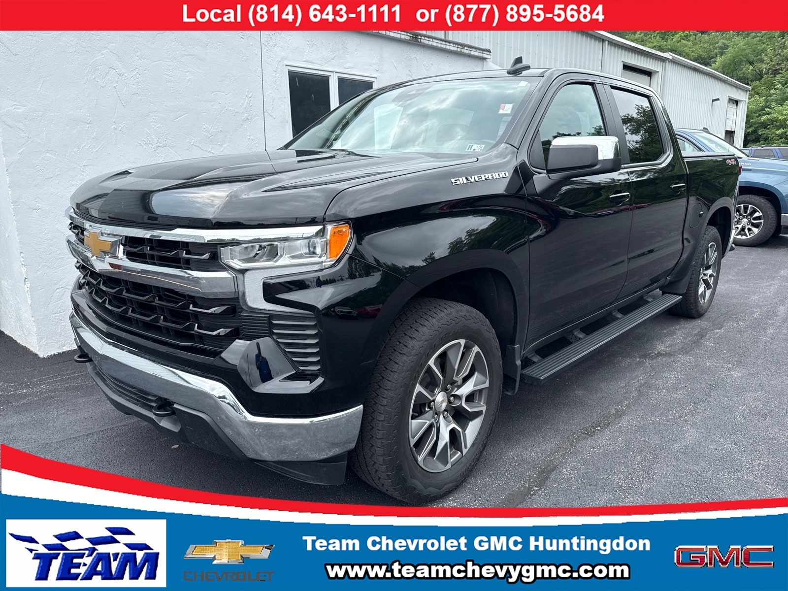 2024 Chevrolet Silverado 1500 LT Black (gba) at Team Chevrolet Buick GMC