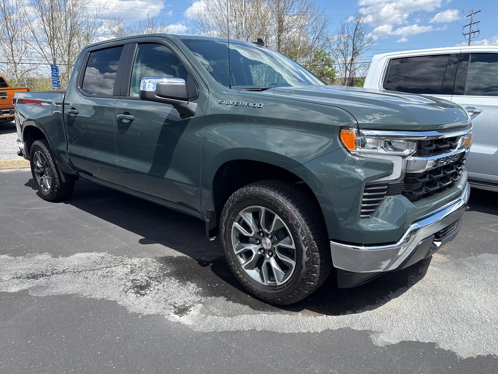 2026 Chevrolet Silverado 1500 LT Cypress Gray Gbd at Memorial Highway Chevrolet