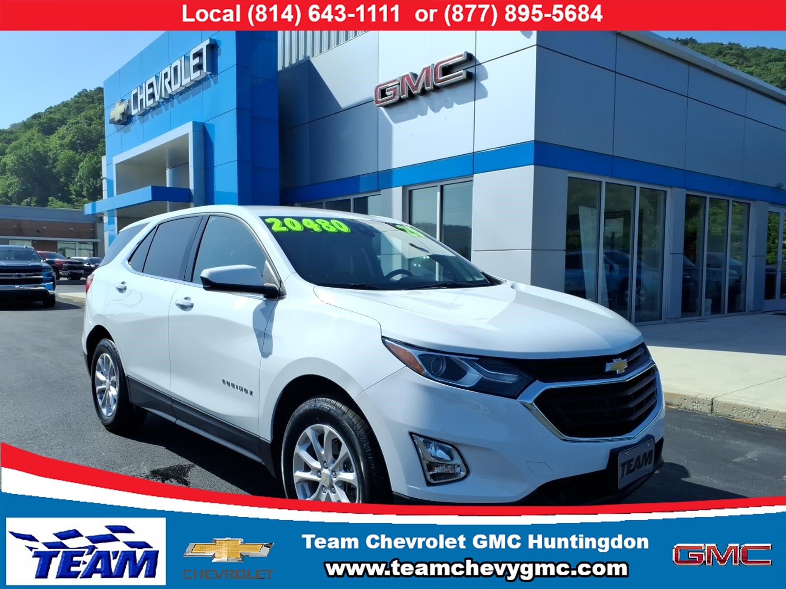 2020 Chevrolet Equinox LT Summit White at Team Chevrolet Buick GMC